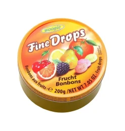 10x woogie Bonbons mit Früchtemixgeschmack 200g in Dose = 2kg