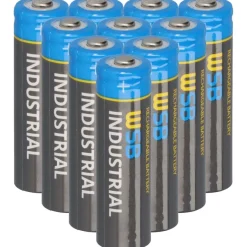 10x WSB Industrial IFR 14500 AA Solar Akku LiFePO4 3,2V 600mAh