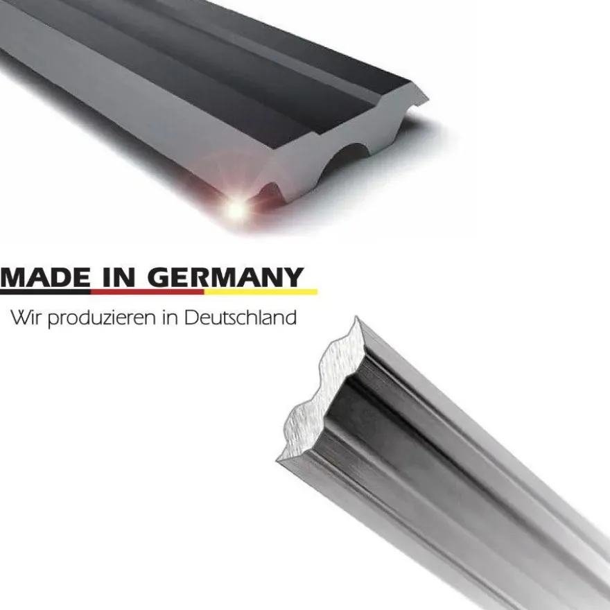 540x10x2,3mm Tersa HSS Hobelmesser für System Tersa