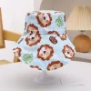 XYIYI Baby Fischerhut mit Nackenklappe, Blauer Löwe, Baumwolle, 1-3 Jahre