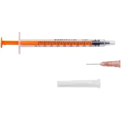 10 x Zarys dicoTUBER Einwegspritze 1 ml Spritze mit Kanüle Nadel Einmalspritze