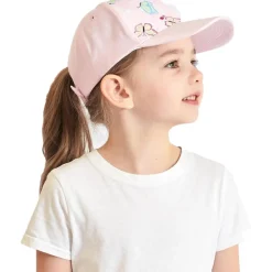 YAMEE Kinder Baseballkappe mit Pferdeschwanz-Öffnung, atmungsaktiv, UV-Schutz