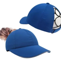 YAMEE Mädchen Baseball Cap, wasserdicht, schnelltrocknend, für Pferdeschwanz