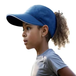 YAMEE Mädchen Baseball Cap, wasserdicht, schnelltrocknend, für Pferdeschwanz