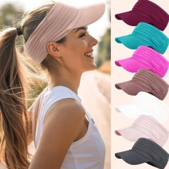 YAMEE Visor Cap Damen Herren Sonnenschutz Atmungsaktiv Schnelltrocknend