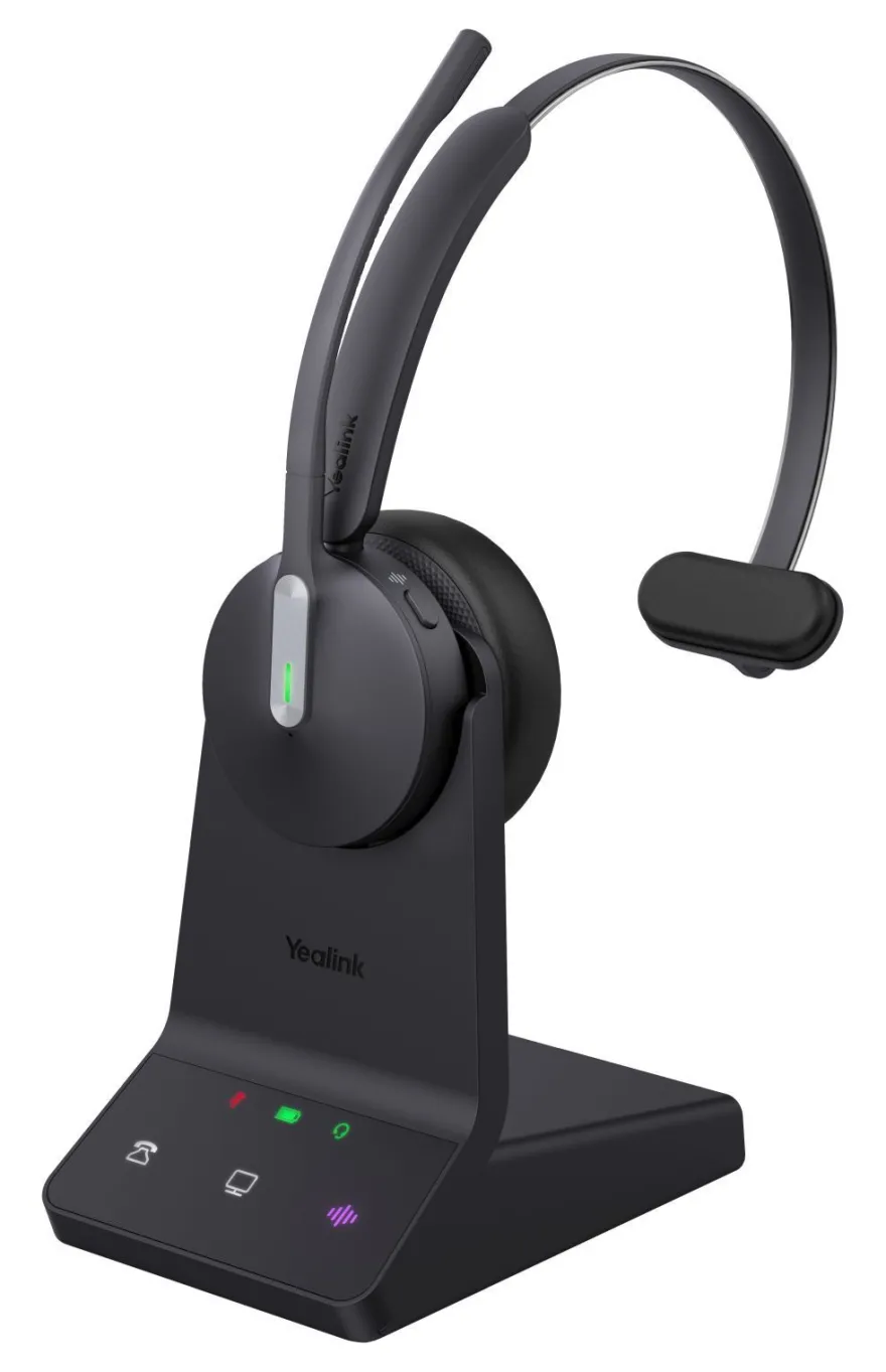 Yealink WH64 Mono - Headset - On-Ear - DECT / Bluetooth