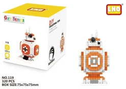 Yoda Boba Fett BB-8 Block Puzzlespiel Star Wars Bausteine Spielzeug DIY Lernspielzeug