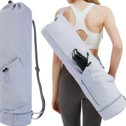 Yogatasche mit Nassfach Flaschentasche Damen Verstellbarer Schultergurt Gym Yoga