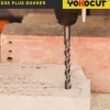 Yokocut SDS Plus Bohrer 5x160 mm (2 Stk.) - 4X Schneiden Hammerbohrer für Beton