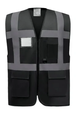 Yoko Hi-Vis Executive Waistcoat HVW801 NEU