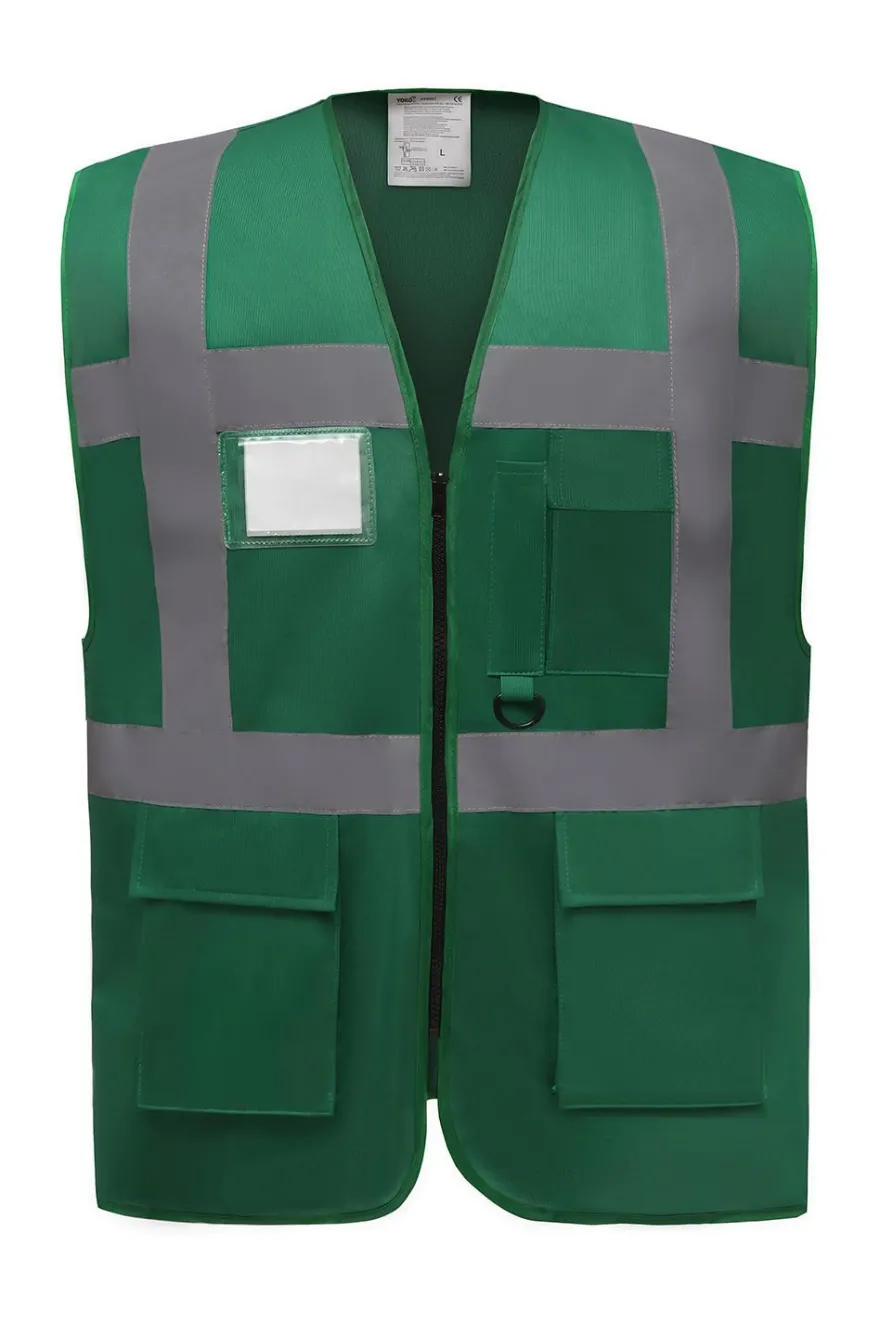 Yoko Hi-Vis Executive Waistcoat HVW801 NEU