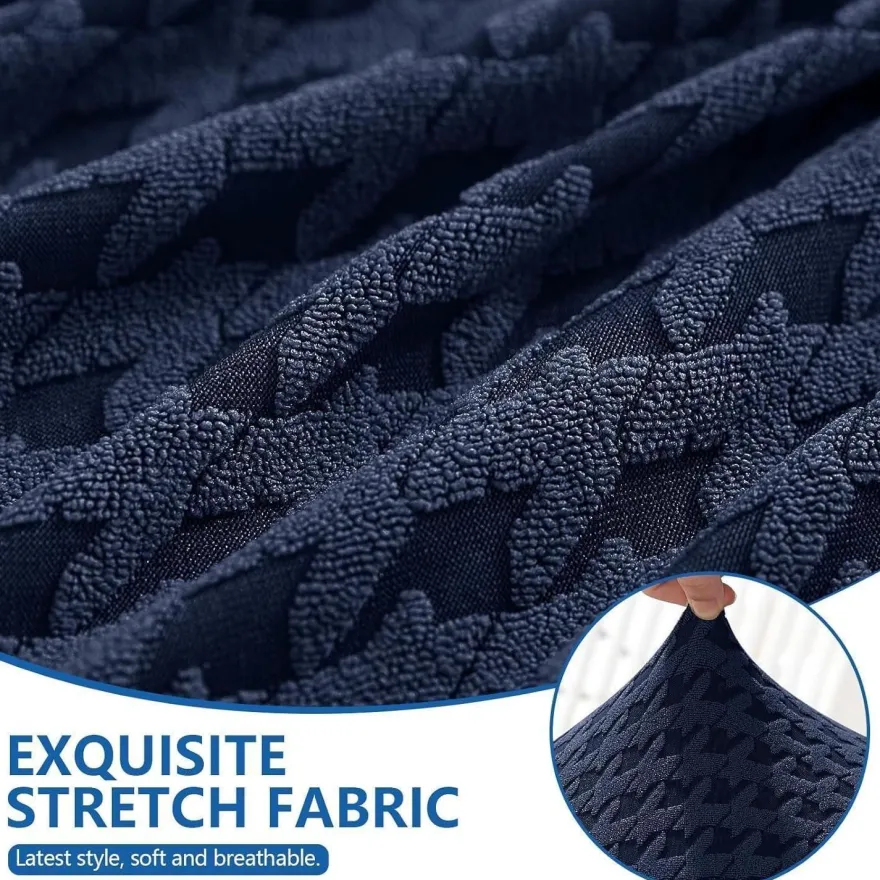 Ystellaa Stretch Sitzkissenbezug, rutschfest und elastisch, für 1 Sitzer Sofas