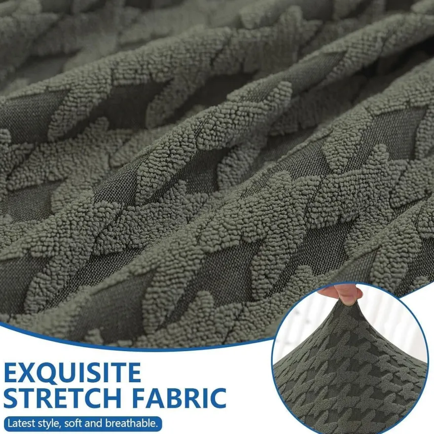 Ystellaa Stretch Stuhlhussen 6er Set, elastisch, abnehmbar, waschbar, Universal