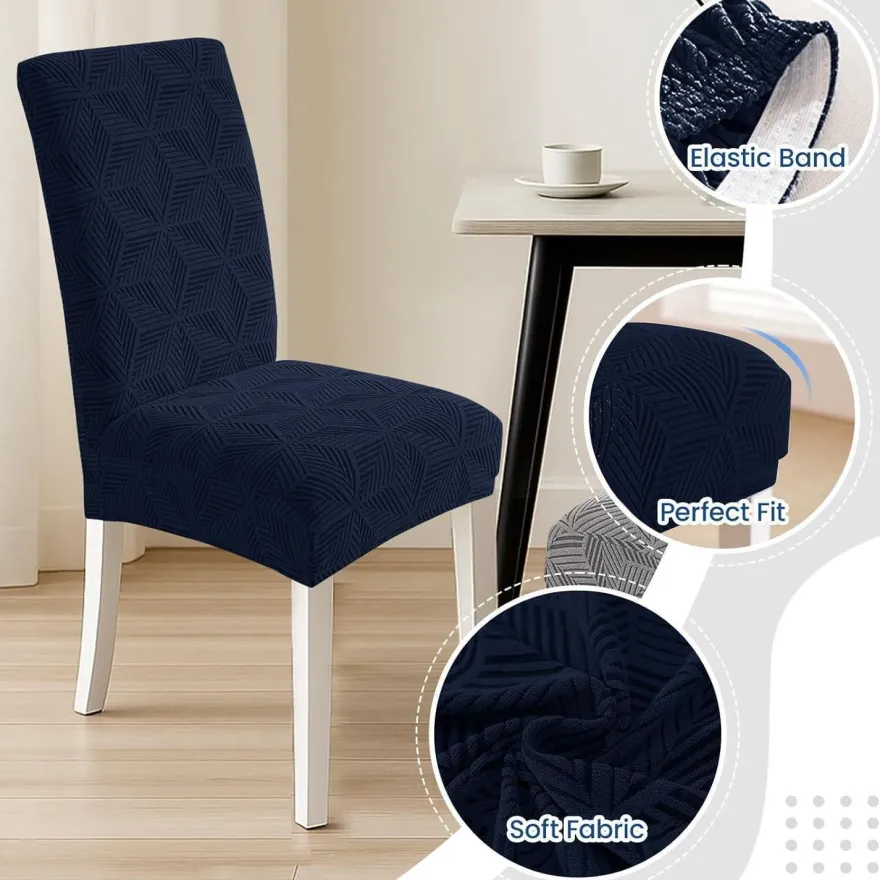 Ystyle Stretch Stuhlbezug 2er Set - Universale elastische und waschbare