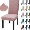 Ystyle Stuhlhussen 4er Set - Universale Stretch Stuhlbezüge für Wohn
