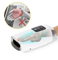 Zenet ZET-703 Handmassagegerät mit Wärmefunktion - Elektrisches Massagegerät für Händ