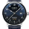 Zeppelin Automatik-Herrenuhr Hindenburg LZ129 Dunkelblau 8056-3