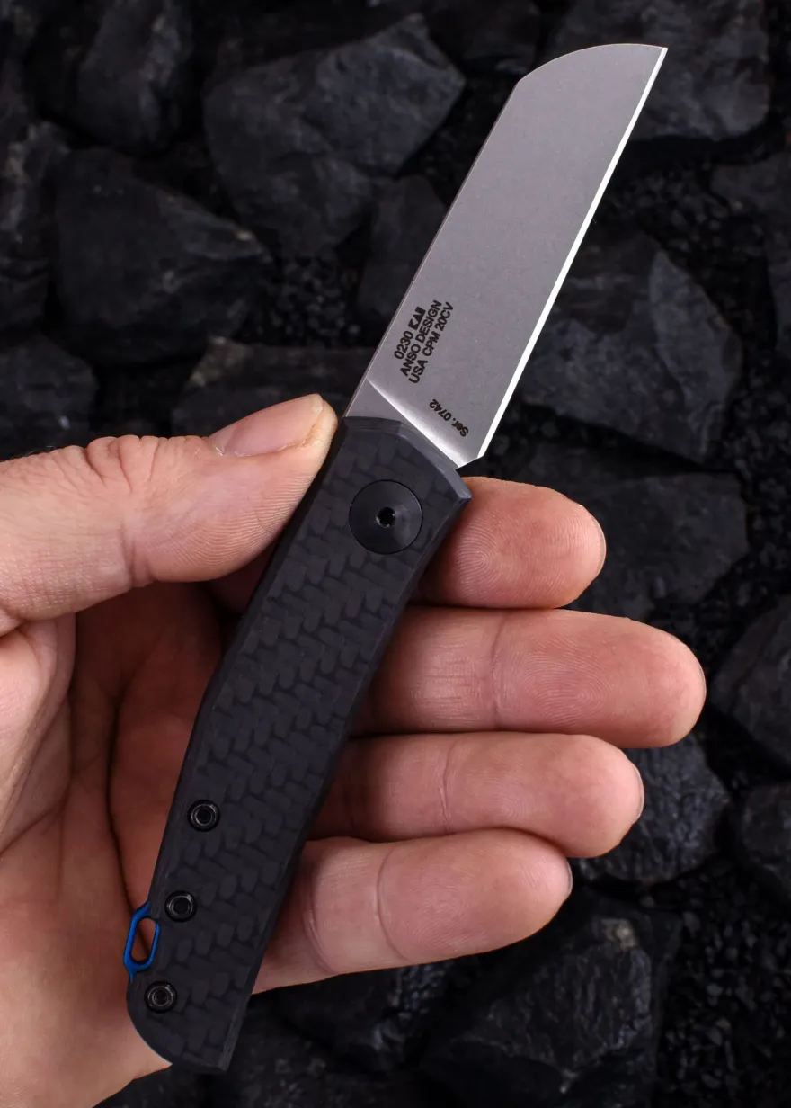 Zero Tolerance 0230 Anso Taschenmesser, Slipjoint-Messer, CPM 20CV