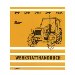 Zetor 4911 5911 5945 6911 6945 1/1979 Traktor Werkstatthandbuch