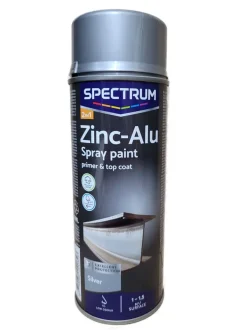 Zink Alu Spraylack Spraydose Spray Korrosionsschutz Lack und Grundierung 2in1