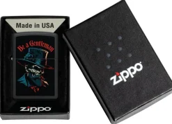 Zippo Feuerzeug Be a Gentleman schwarz matt 60007384