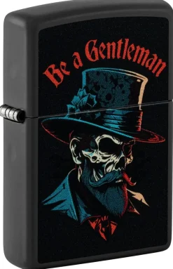 Zippo Feuerzeug Be a Gentleman schwarz matt 60007384