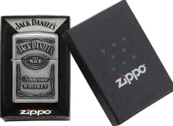 Zippo Jack Daniel's chrom Sturmfeuerzeug Benzin