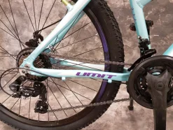 26 Zoll Da. ALU MTB Gefedert 21-Gang Shimano & Scheibenbremsen NEU 2670 Türkis
