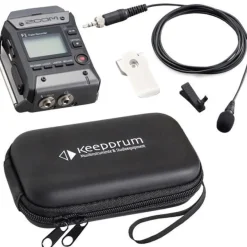 Zoom F1-LP Audio-Recorder mit Mikrofon mit Soft-Case