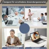 Zrbddef Modularer Konferenztisch erweiterbar, 540 cm, Light Brown, für 4-12