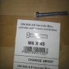 Zylinderschrauben mit Schlitz Din 84 A, M6 x 45 VZ 10 Stk